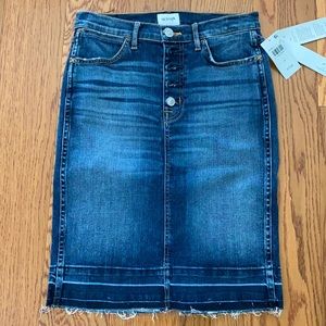 Hudson jean skirt